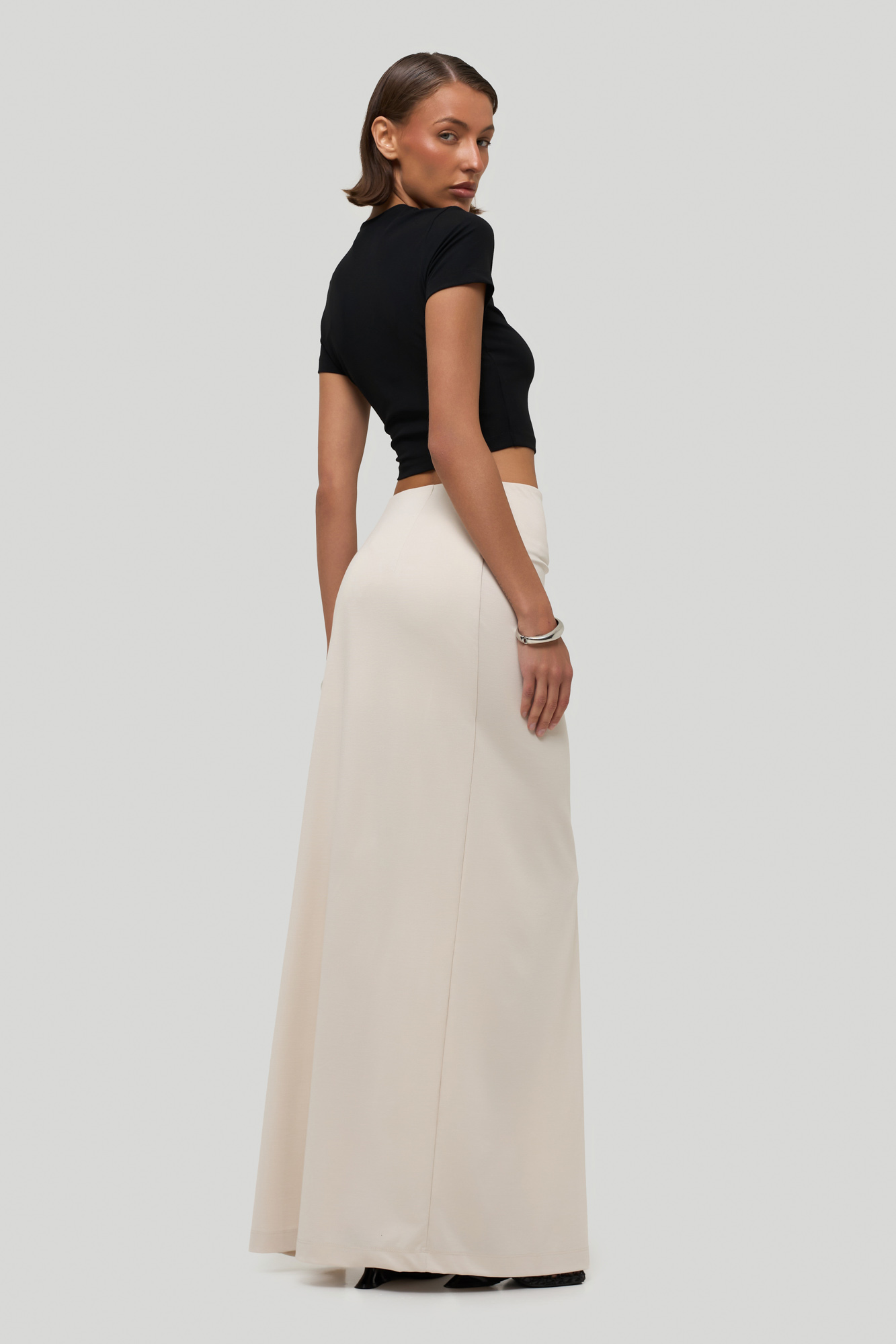 Укороченная футболка slim (S/M)