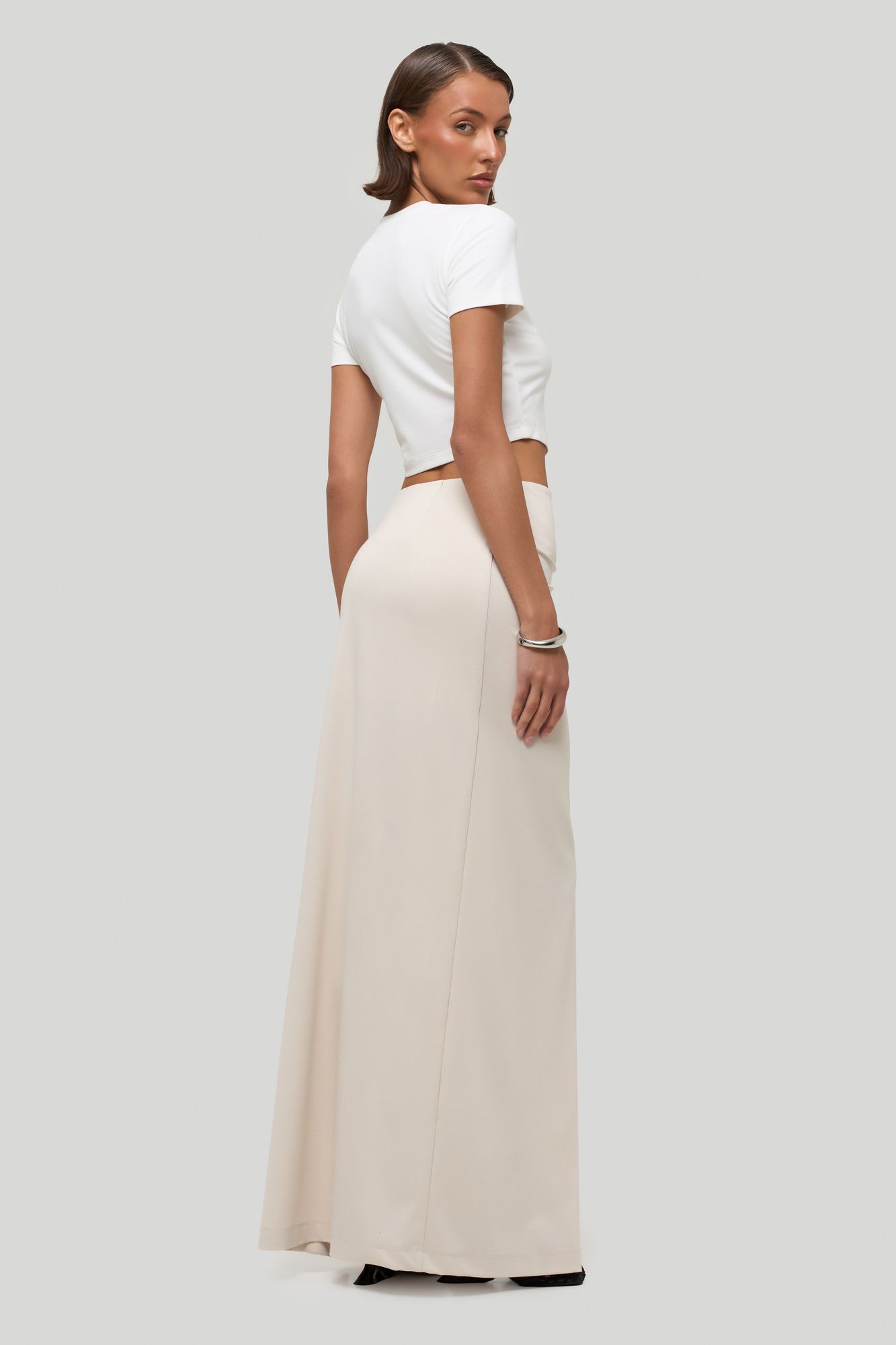 Укороченная футболка slim (S/M)